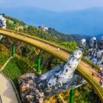 Sunset at Golden Bridge (Ba Na Hills)