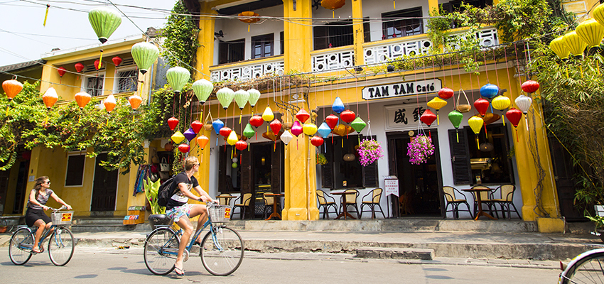 the town of Hoi An